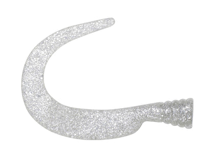 McTail spare tail 3-p - C6 Silver glitter