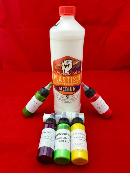 Plastisol inkl.  1st Plastisolfärg 50ml