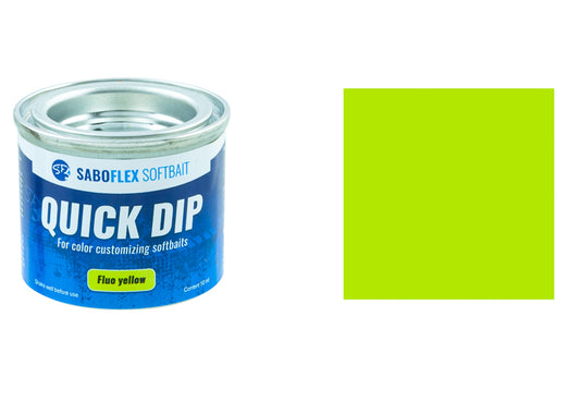 Softbait Quick Dip 50 ml Fluo Gul