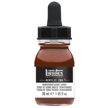 Liquitex Prof. Ink 30ml Transparent Burnt Sienna