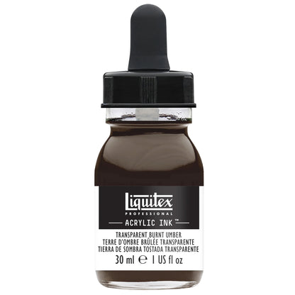 Liquitex Prof. Ink 30ml Transparent Burnt Umber
